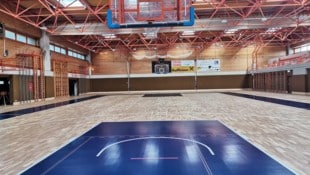 Die Basketball-Halle in Eisenstadt. (Bild: Peter Herglotz)