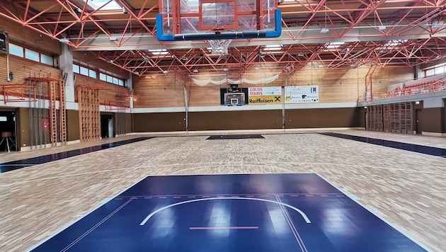 Die Basketball-Halle in Eisenstadt.
