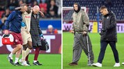 Konate (li.) fällt noch länger aus, Kjaergaard könnte bald auf den Platz zurückkehren.