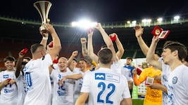 Endlich – Dinamo Helfort holte den Landescup. (Bild: Urbantschitsch Mario)