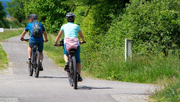 Der Unfall passierte auf einem Rad- und Fußweg. (Symbolbild)