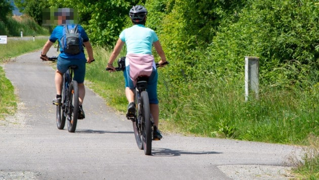 Der Unfall passierte auf einem Rad- und Fußweg. (Symbolbild)