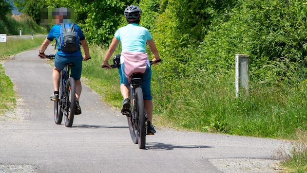 Der Unfall passierte auf einem Rad- und Fußweg. (Symbolbild)