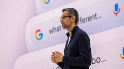 Google-Chef Sundar Pichai bei der Eröffnung der Entwicklerkonferenz I/O.