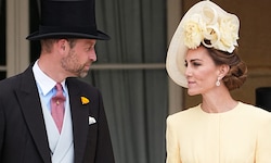Prinzessin Kate nahm erstmals wieder an einer royalen Gartenparty teil.