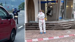 Die Sparkassen-Filiale in Reith im Alpbachtal geriet ins Visier der Bankomatsprenger. Die ...