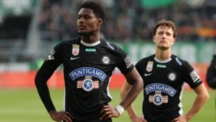 Verabschiedet sich Tochi Chukwuani (links) schon bald als Meister aus Graz? (Bild: GEPA)