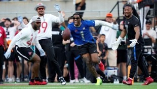 Flag Football ist eine weniger körperbetonte Art des Lieblingssports der US-Amerikaner. 2028 könnte es nun zu einem Novum kommen. (Bild: NFL)