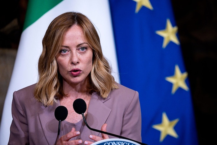 Giorgia Melonis Regierung stimmte dem Pandemievertrag nicht zu.