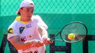 Seit Freitag in Wimbledon: Salzburgs Tennis-Ass Lukas Neumayer.