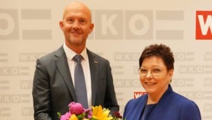 Die Vizepräsidenten Horvath und Walits-Guttmann. (Bild: WKB)