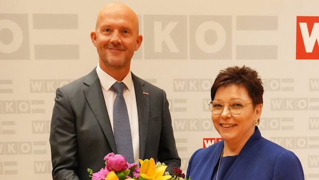 Die Vizepräsidenten Horvath und Walits-Guttmann.