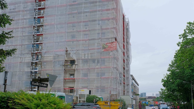 Bei dieser Baustelle kam es zu dem Vorfall.