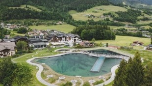Der Krallerhof in Leogang mit dem Spa „The Atmosphere“. (Bild: EXPA/ JFK)