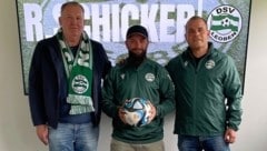 Peter Krenmayr mit Rene Schicker und Mark Prey (v.l.n.r.)