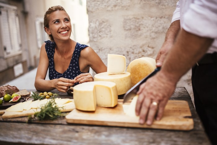 Köstlicher und einzigartiger Pager Käse