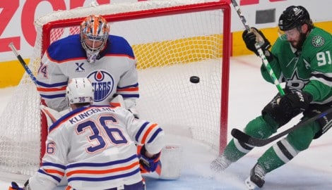 Dallas holt sich den ersten Sieg in der Serie gegen Edmonton. (Bild: AP/ASSOCIATED PRESS)