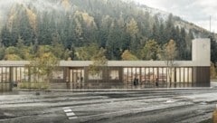 So soll das neue Einsatzzentrum in Radenthein aussehen.