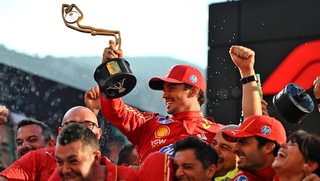 Monegasse Charles Leclerc gewann 2024 sein Heimrennen. 