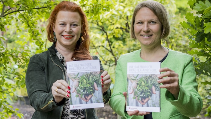 Salzburgs Apotheker-Präsidentin Margarete Olesko und Vize Sonja Gaube