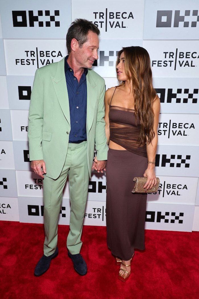 Mit Floristin Monique ist David Duchovny seit 2017 glücklich liiert – und jetzt auch glücklich verheiratet.