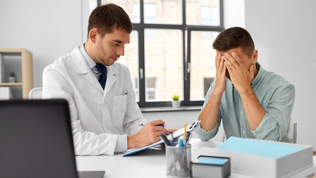 Der Zeitpunkt der Erstdiagnose ist besonders belastend.