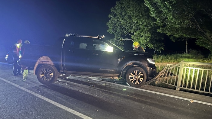 Auch bei diesem Unfall in Königstetten fanden die EInsatzkräfte nur einen leeren Pkw vor.