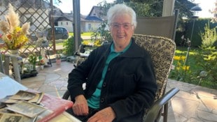 Die Grafensteinerin Anna Petschounig ist 103 Jahre alt und heute stolze 13-fache Ururgroßmutter!   (Bild: Alexander Schwab)