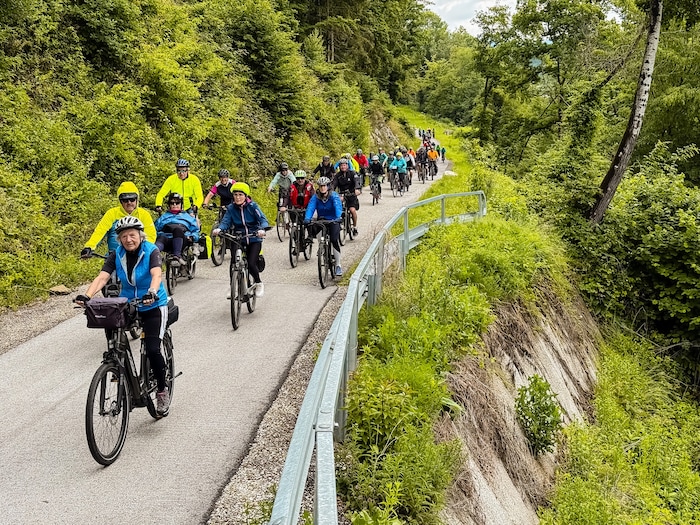 Organisator Paco Wrolich lobte die Teilnehmer: „Die Genussradfahrer wollen entdecken und ...