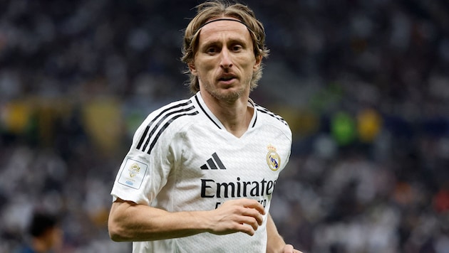 Luka Modric wird sich aus Madrid verabschieden.