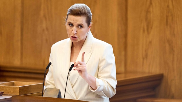 Die dänische Ministerpräsidentin Mette Frederiksen