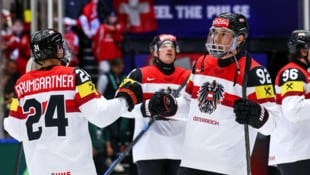 Die Schweiz zeigte Österreichs Eishockey-Nationalteam im Viertelfinale mit einem 6:0 die Grenzen deutlich auf. (Bild: GEPA)