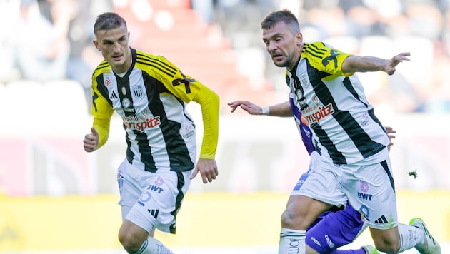 Philipp Ziereis (li.) und Filip Stojkovic (re.) verlassen den LASK.