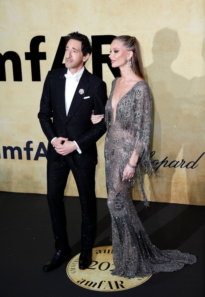 Adrien Brody mit Georgina Chapman