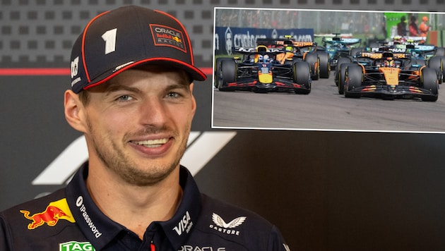 Max Verstappen blickte auf sein Mega-Überholmanöver in Imola zurück.