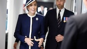 Prinzessin Kate wird gemeinsam mit ihrem Mann Prinz William und dem Königspaar den französischen ...