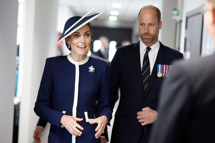 Prinzessin Kate und Prinz William besuchten später auch noch die Schiffsbauakademie von „BAE Systems“
