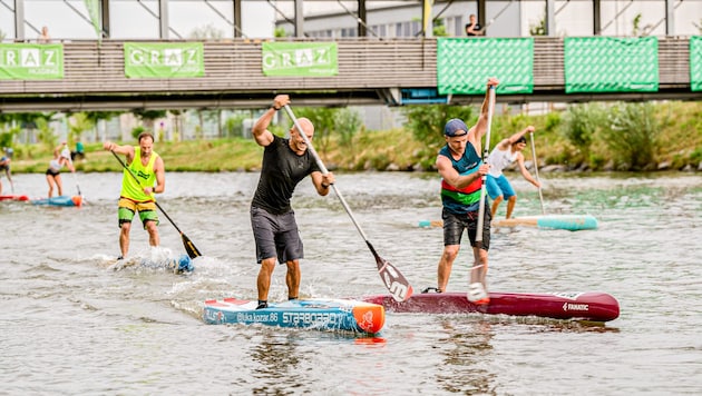 Egal ob Welt-Elite oder Anfänger: Die Riverdays in Graz bieten auch heuer wieder Erlebnisse am Fluss