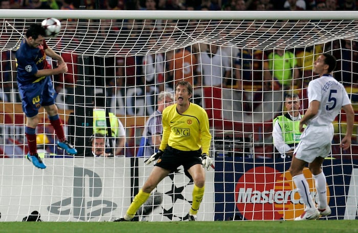 Messis Kopfballtor im Champions-League-Finale 2009 gegen Manchester United war sein Lieblingstreffer.