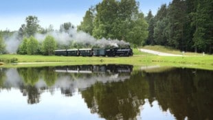 Eisenbahngarnituren sind seit 125 Jahren auf dem sogenannten Nordast der Waldviertelbahnen ...