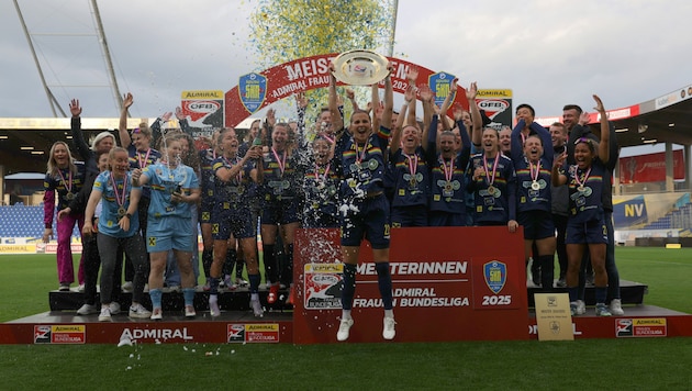 St. Pöltens Frauen spielen in Österreich in eigener Liga