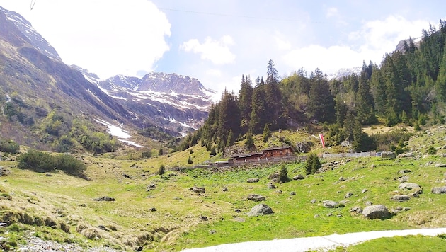 Die urige Furtalm liegt malerisch in einem prächtigen Bergkessel