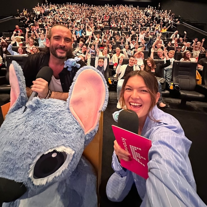 Bei der großen Österreich-Premiere von „Lilo & Stitch“ wurden die lebensgroße Plüschvariante von Stitch bereits vorgestellt.