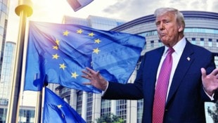 (Bild: Krone KREATIV/Symbiot – stock.adobe.com, AFP/MANDEL NGAN, Krone KREATIV)