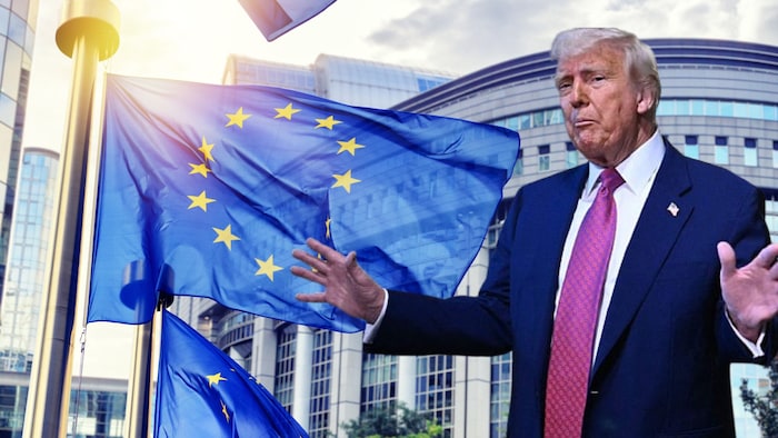 „Die Gespräche führten zu nichts“, so US-Präsident Donald Trump über Zoll-Debatten mit der Europäischen Union.