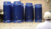 Radioaktive Abfallprodukte aus deutschen Kernkraftwerken im Zwischenlager Philippsburg