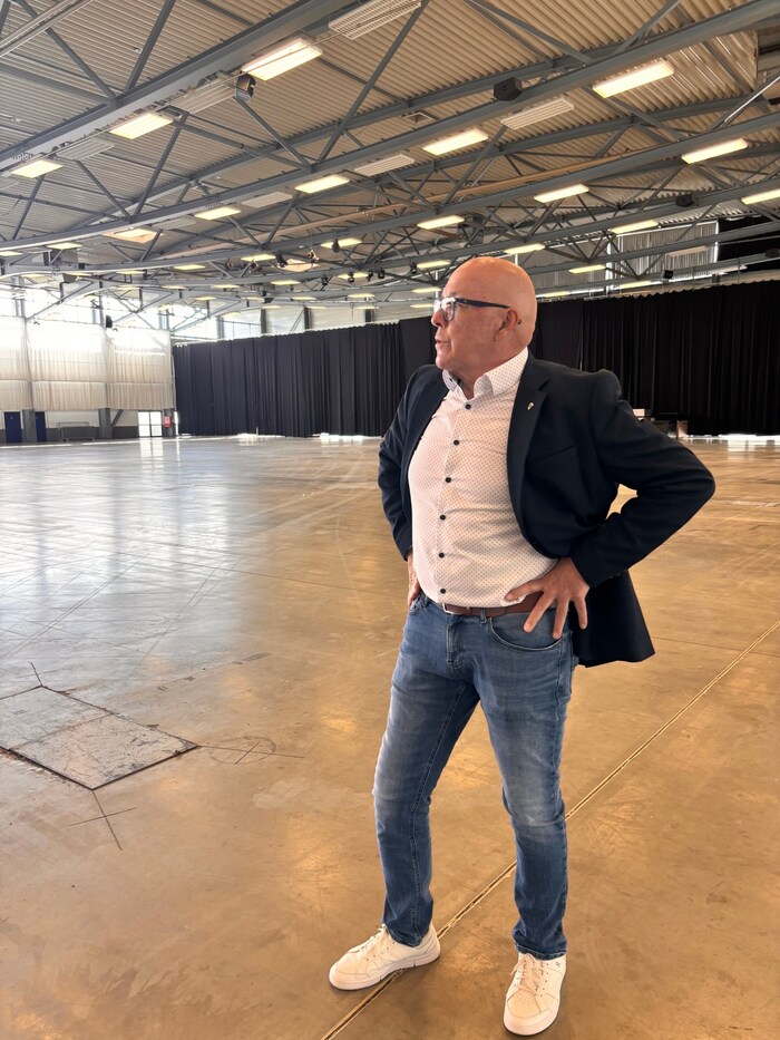 Der Traum von Stadtchef Rosner ist noch nicht geplatzt: Für den Song Contests ist die Messehalle ...