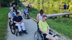 Ausflug zum Thalersee: Ein Beispiel für die Unterstützung durch persönliche Assistenten.  (Bild: Verein Wegweiser)