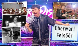 Zwischen Musikantenstadl und Song Contest: Während Andy Borg an die alten Zeiten in Oberwart ...