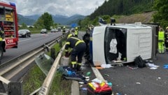 Heftige Bilder von der A9